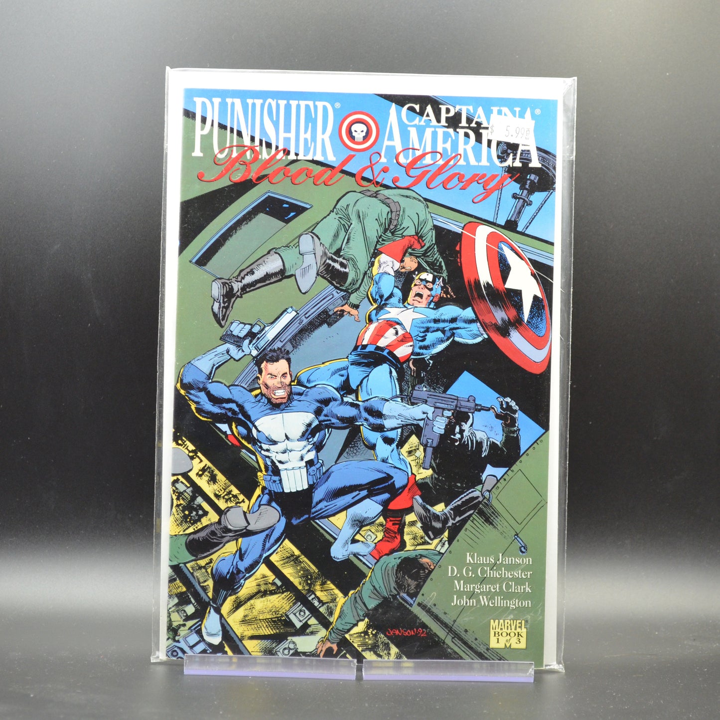 BLOOD AND GLORY: PUNISHER / CAPTAIN AMERICA #1