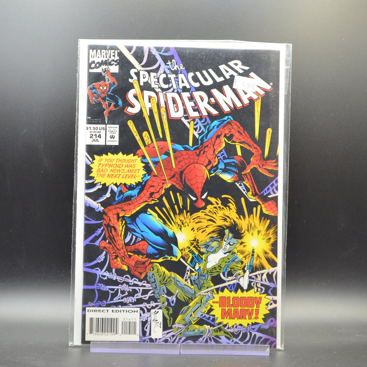 SPECTACULAR SPIDER-MAN #214