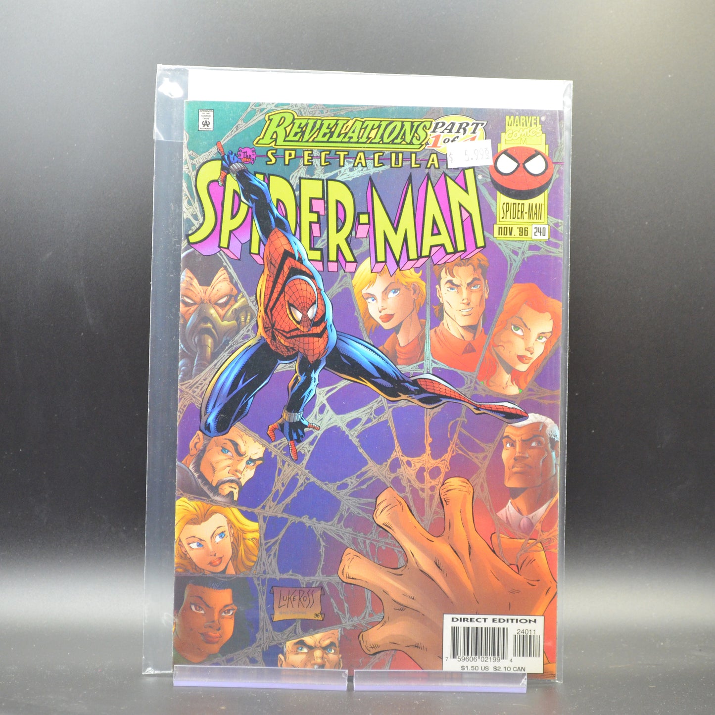 SPECTACULAR SPIDER-MAN #240