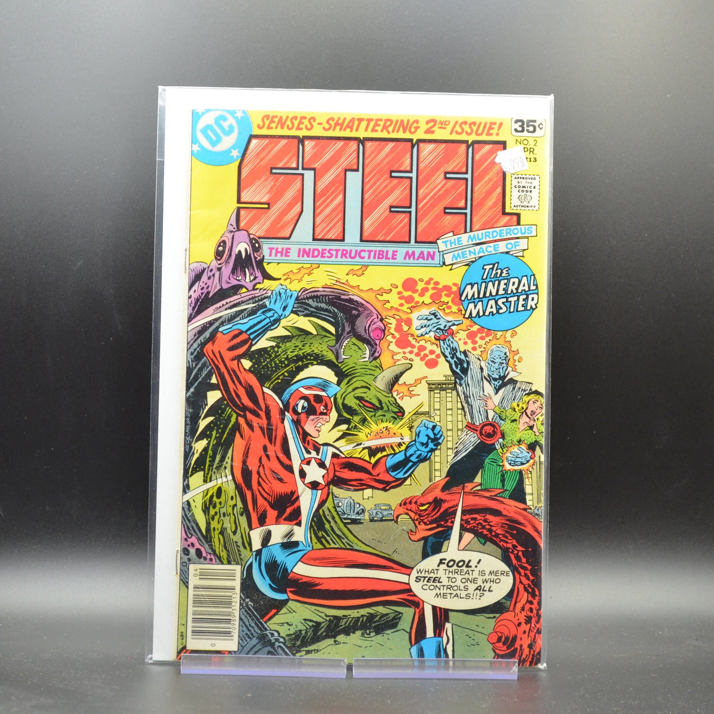 STEEL, THE INDESTRUCTIBLE MAN #2