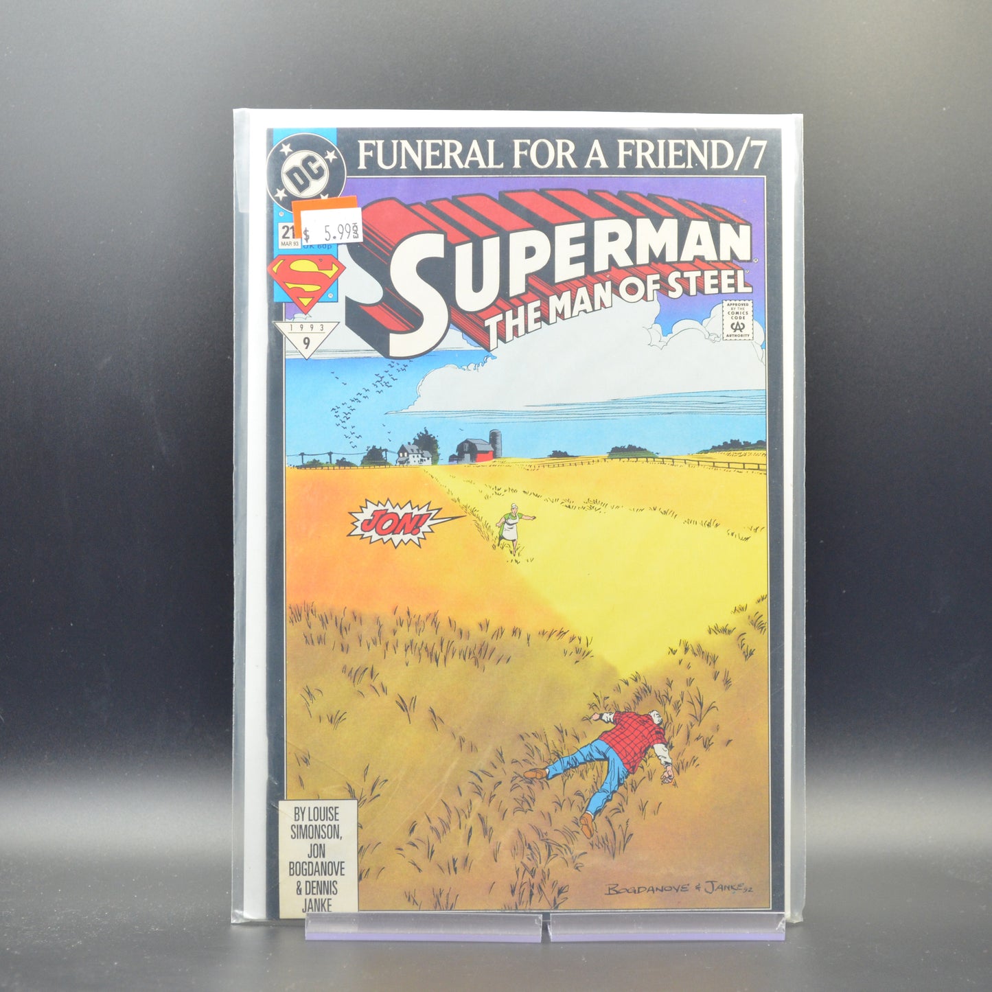 SUPERMAN: THE MAN OF STEEL #21