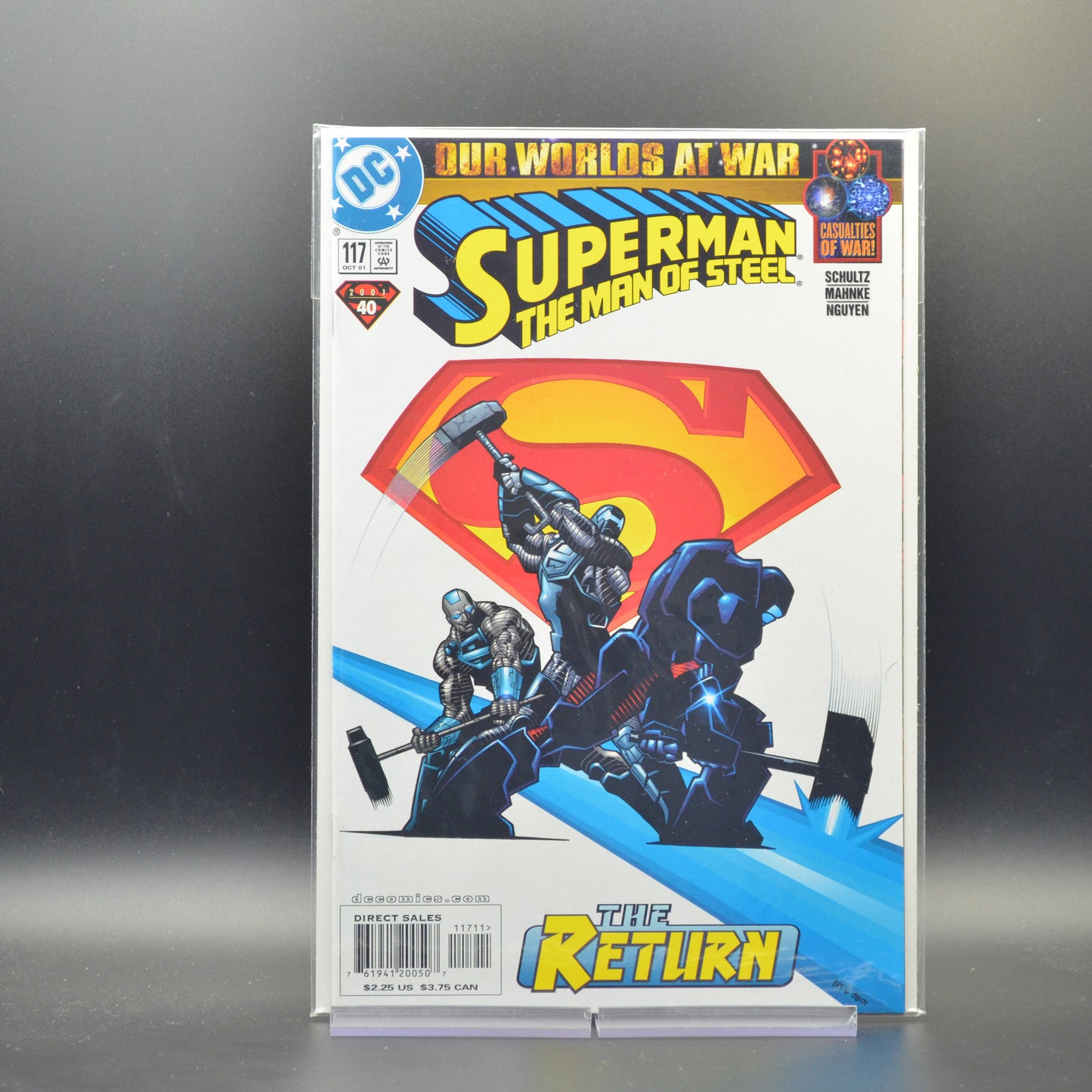 SUPERMAN: THE MAN OF STEEL #117