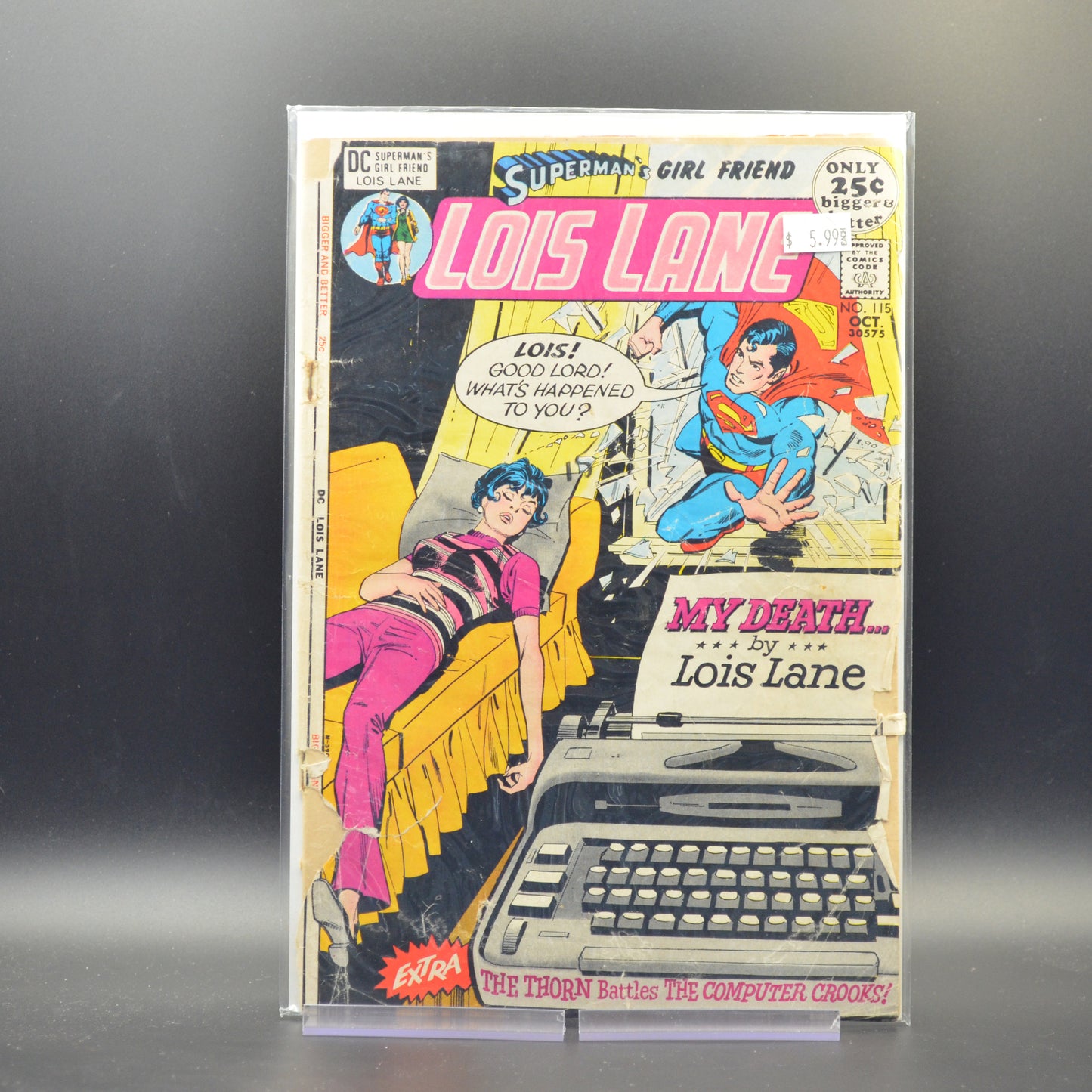 SUPERMAN'S GIRLFRIEND LOIS LANE #115