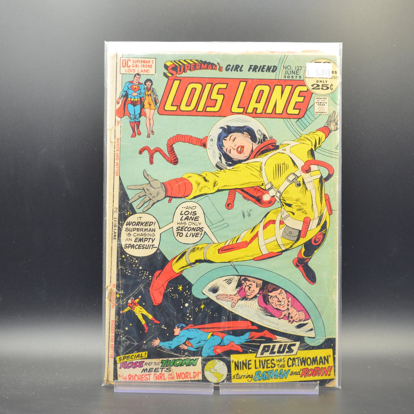 SUPERMAN'S GIRLFRIEND LOIS LANE #123
