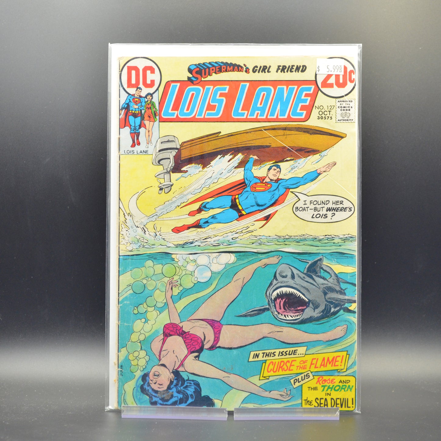 SUPERMAN'S GIRLFRIEND LOIS LANE #127