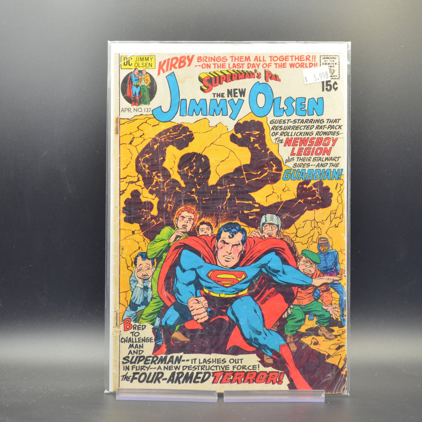 SUPERMAN'S PAL, JIMMY OLSEN #137