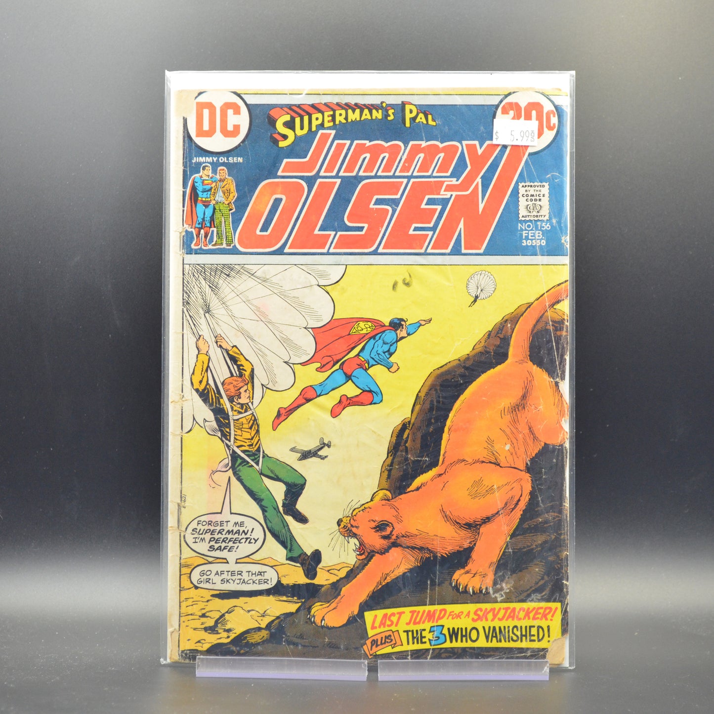 SUPERMAN'S PAL, JIMMY OLSEN #156