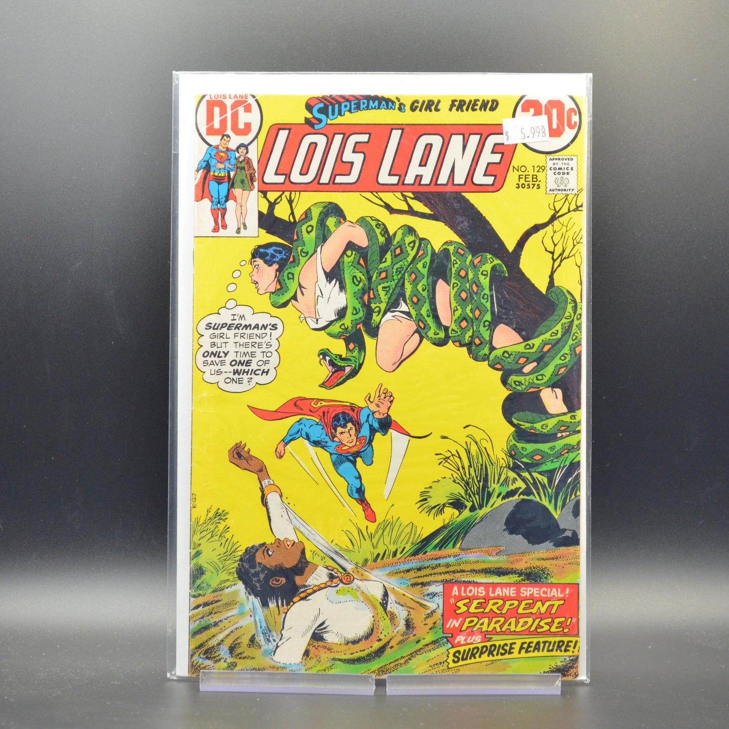 SUPERMAN'S GIRLFRIEND LOIS LANE #129