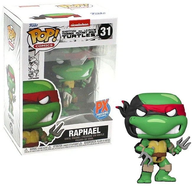 Funko Pop! Comics: Teenage Mutant Ninja Turtles - Raphael #31 - Exclusive