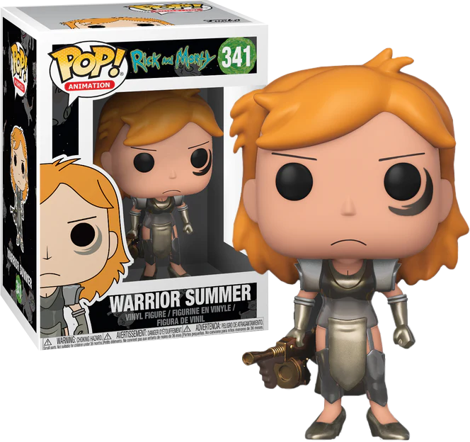 Funko POP! Animation Rick and Morty Warrior Summer #341