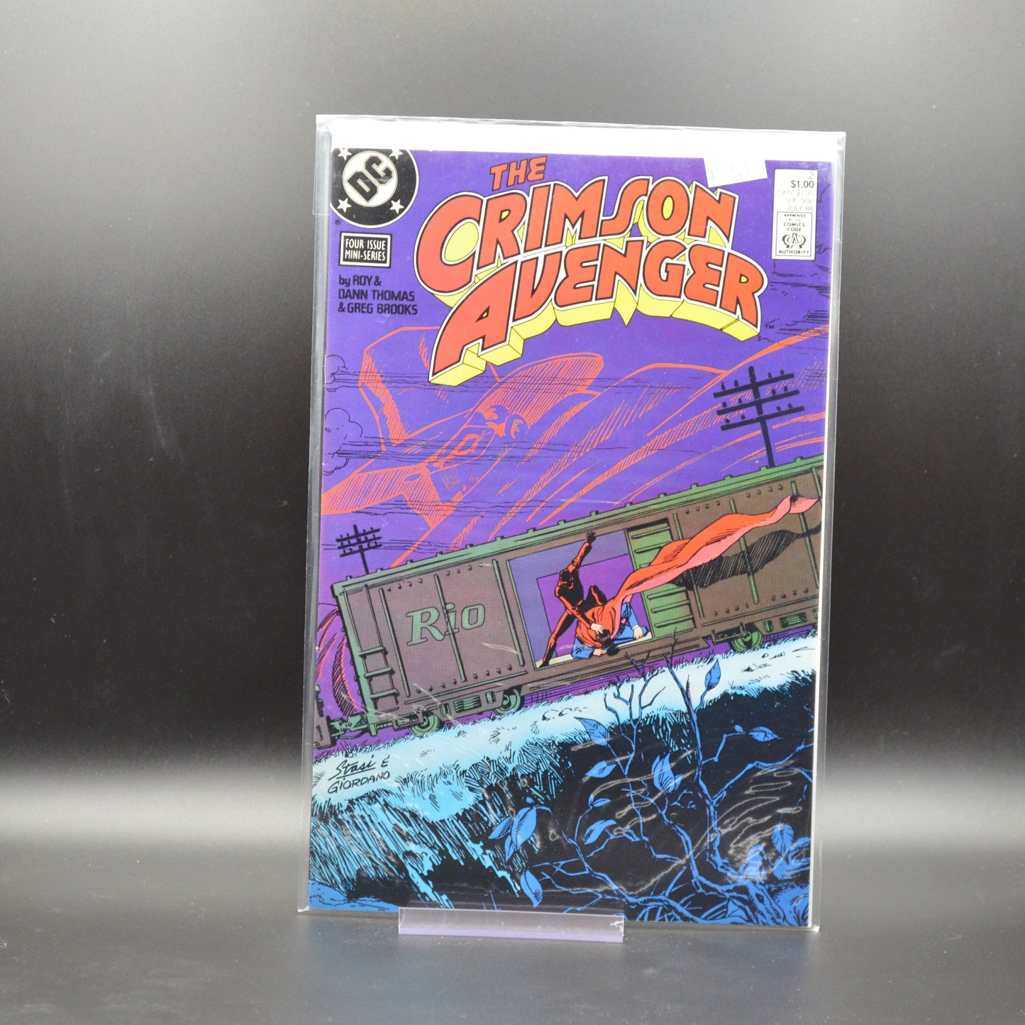 CRIMSON AVENGER #2 - 2 Geeks Comics