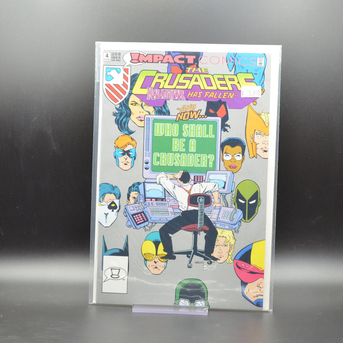 CRUSADERS #4 - 2 Geeks Comics
