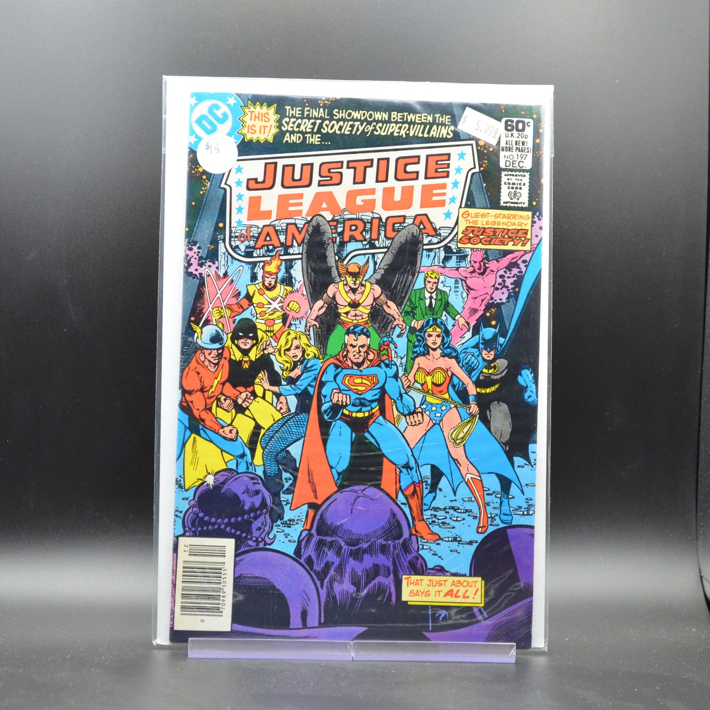 JUSTICE LEAGUE OF AMERICA #197 - 2 Geeks Comics