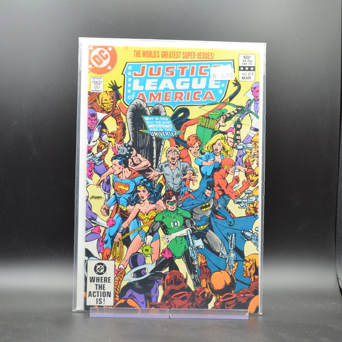 JUSTICE LEAGUE OF AMERICA #212 - 2 Geeks Comics