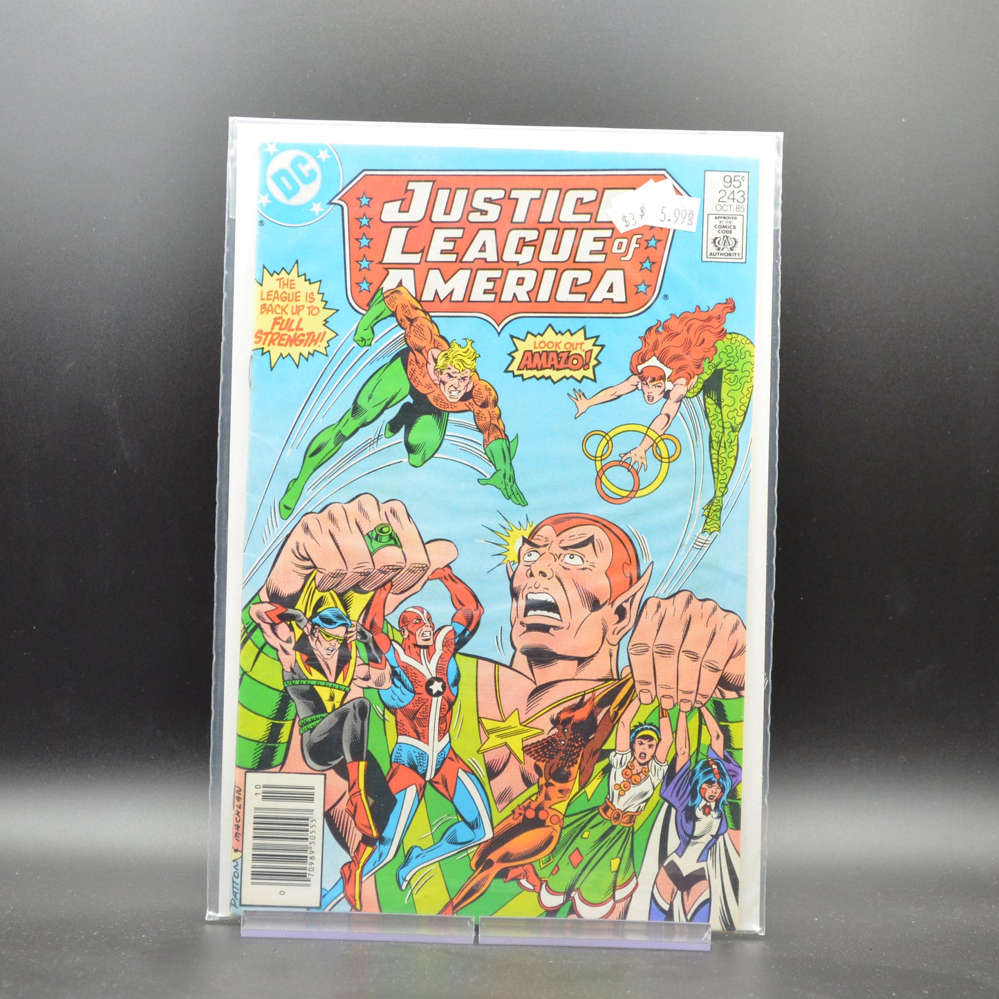 JUSTICE LEAGUE OF AMERICA #243 - 2 Geeks Comics