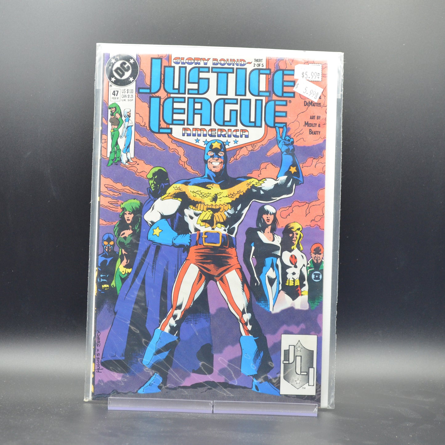 JUSTICE LEAGUE AMERICA #47 - 2 Geeks Comics