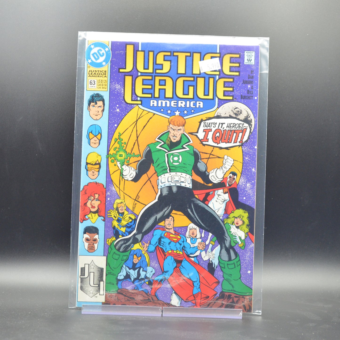 JUSTICE LEAGUE AMERICA #63 - 2 Geeks Comics