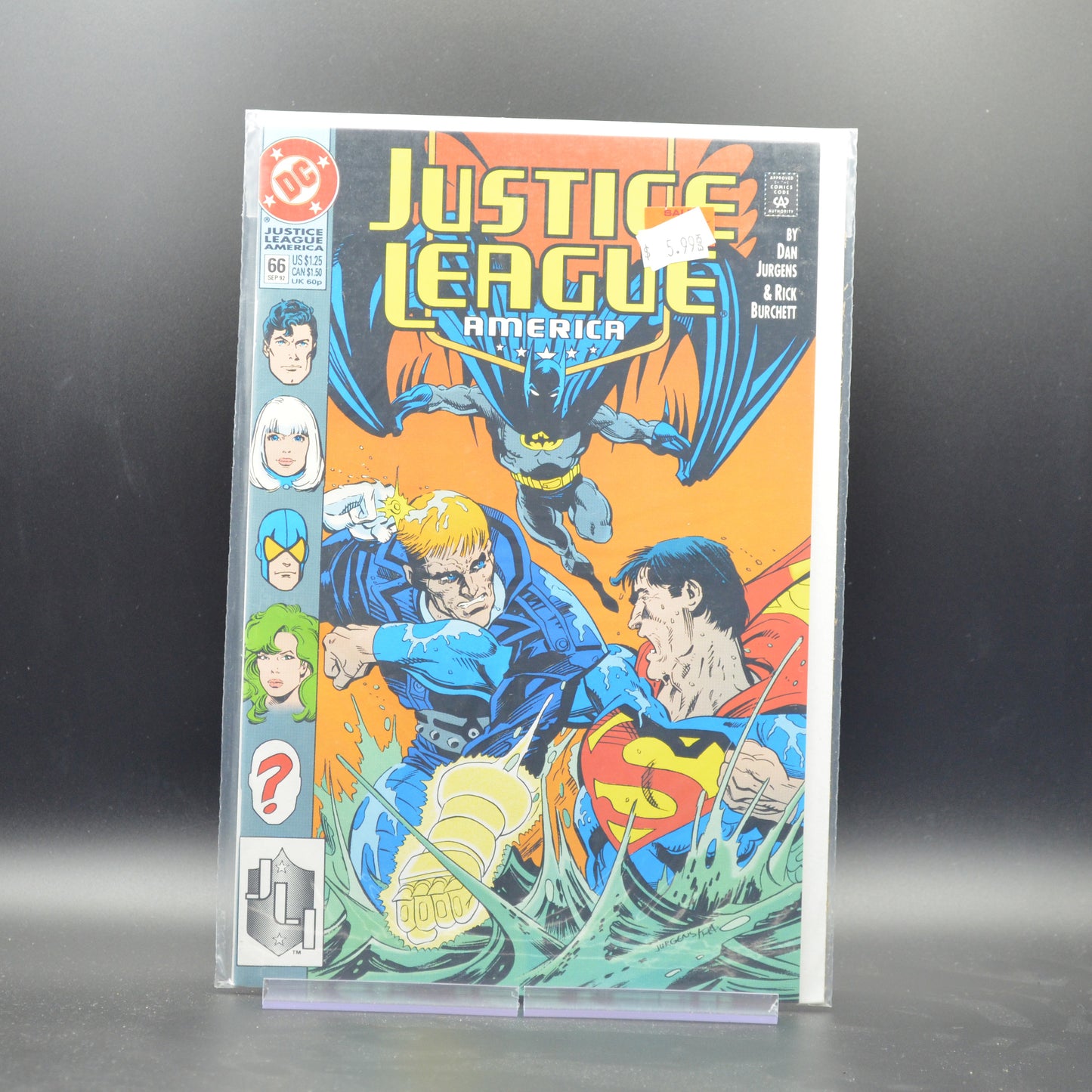 JUSTICE LEAGUE AMERICA #66 - 2 Geeks Comics