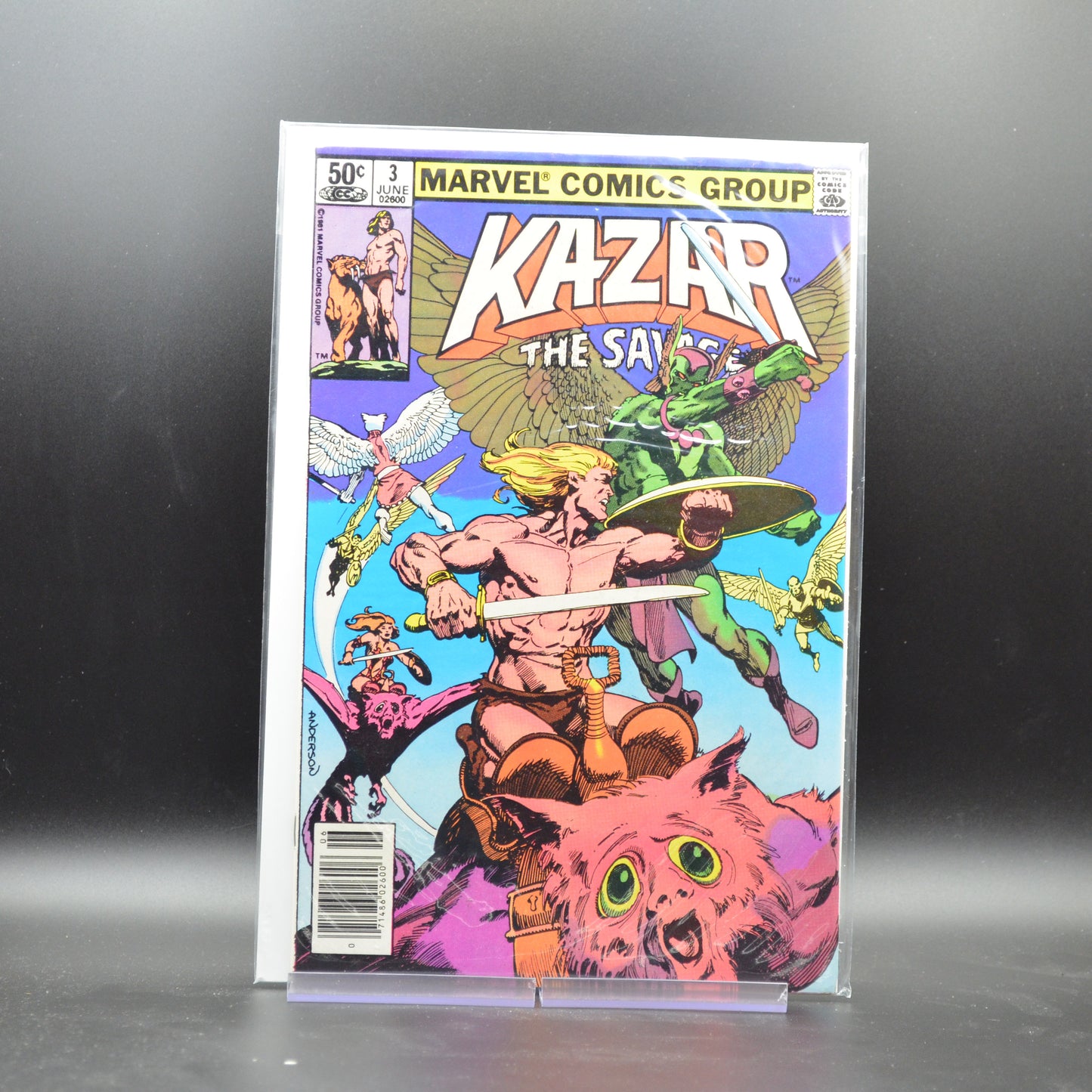 KA-ZAR THE SAVAGE #3 - 2 Geeks Comics
