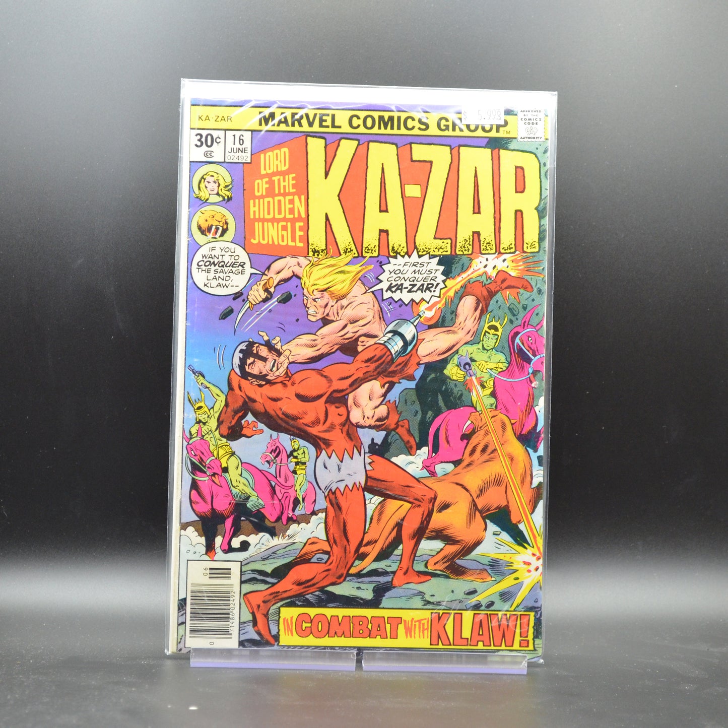 KA-ZAR #16 - 2 Geeks Comics
