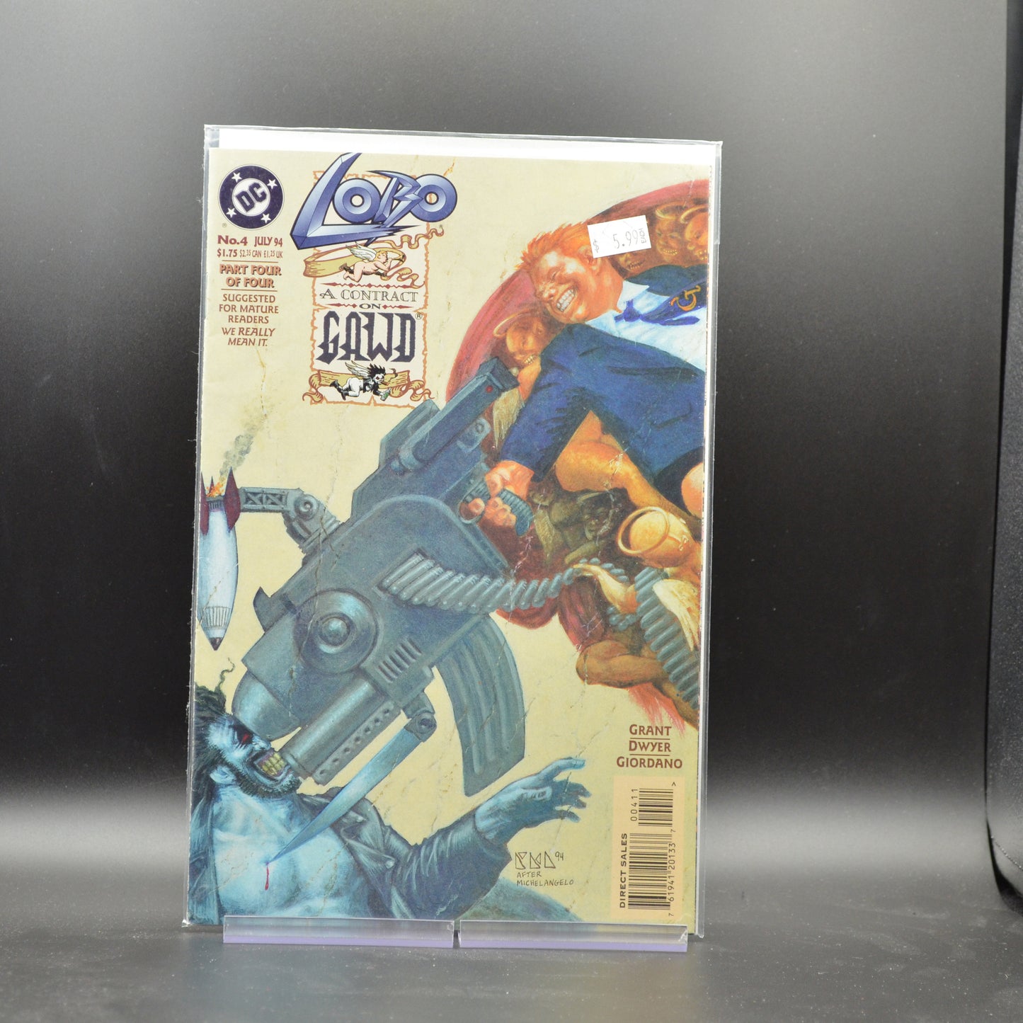 LOBO: A CONTRACT ON GAWD #4 - 2 Geeks Comics