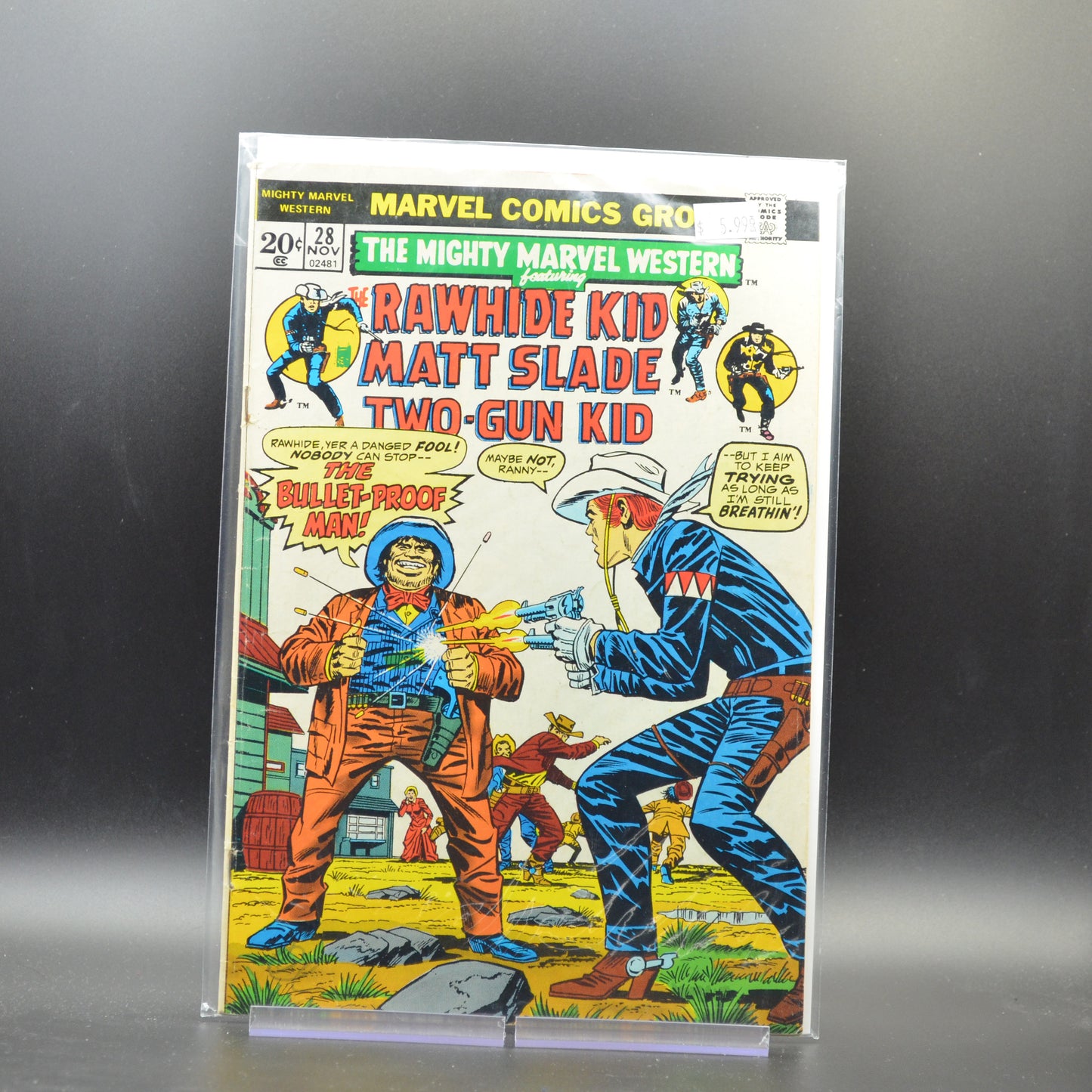 MIGHTY MARVEL WESTERN #28 - 2 Geeks Comics