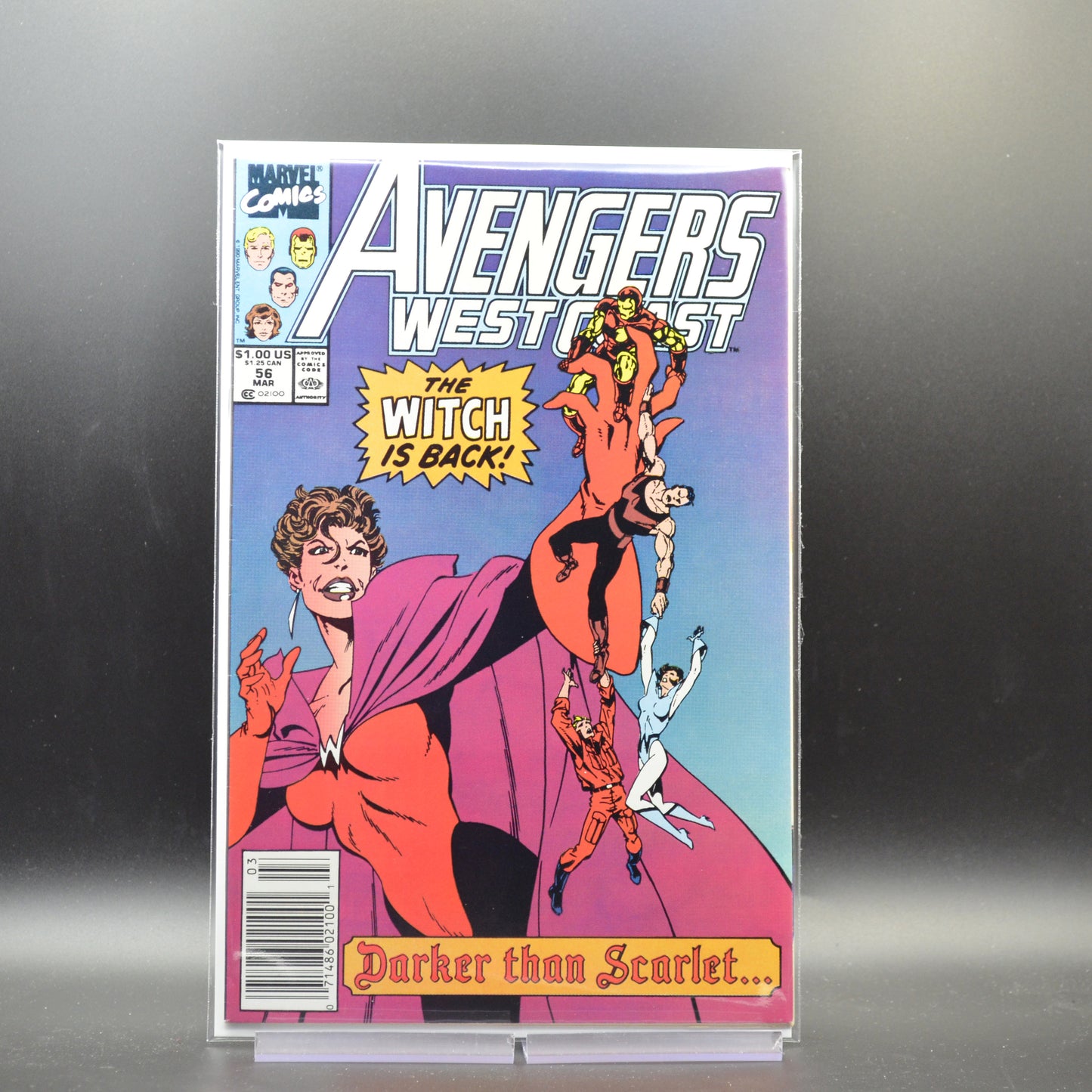 AVENGERS WEST COAST #56 - 2 Geeks Comics