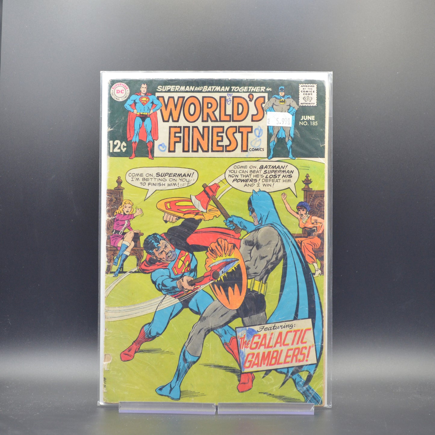 WORLD'S FINEST COMICS #185 - 2 Geeks Comics