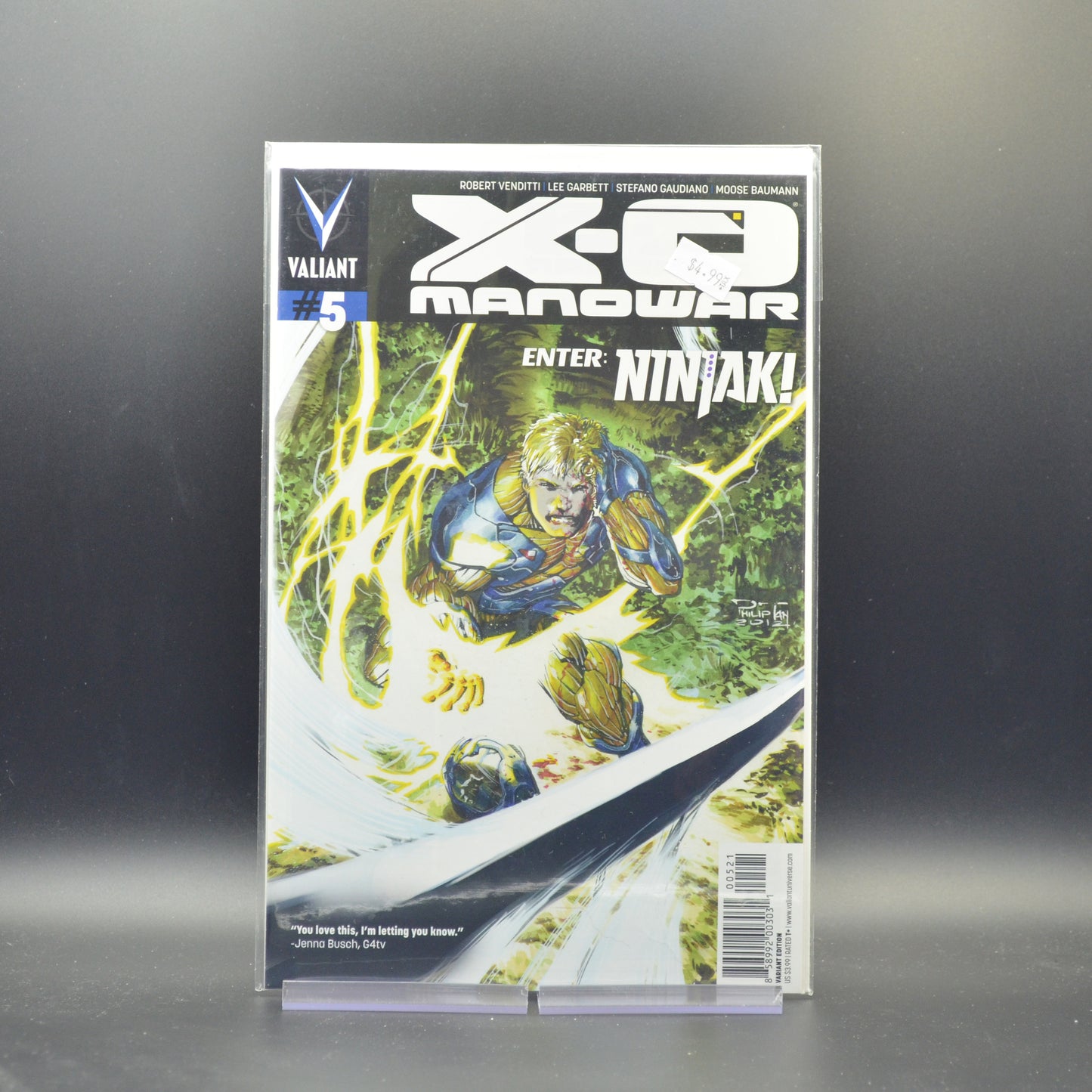 X-O MANOWAR #5B - 2 Geeks Comics