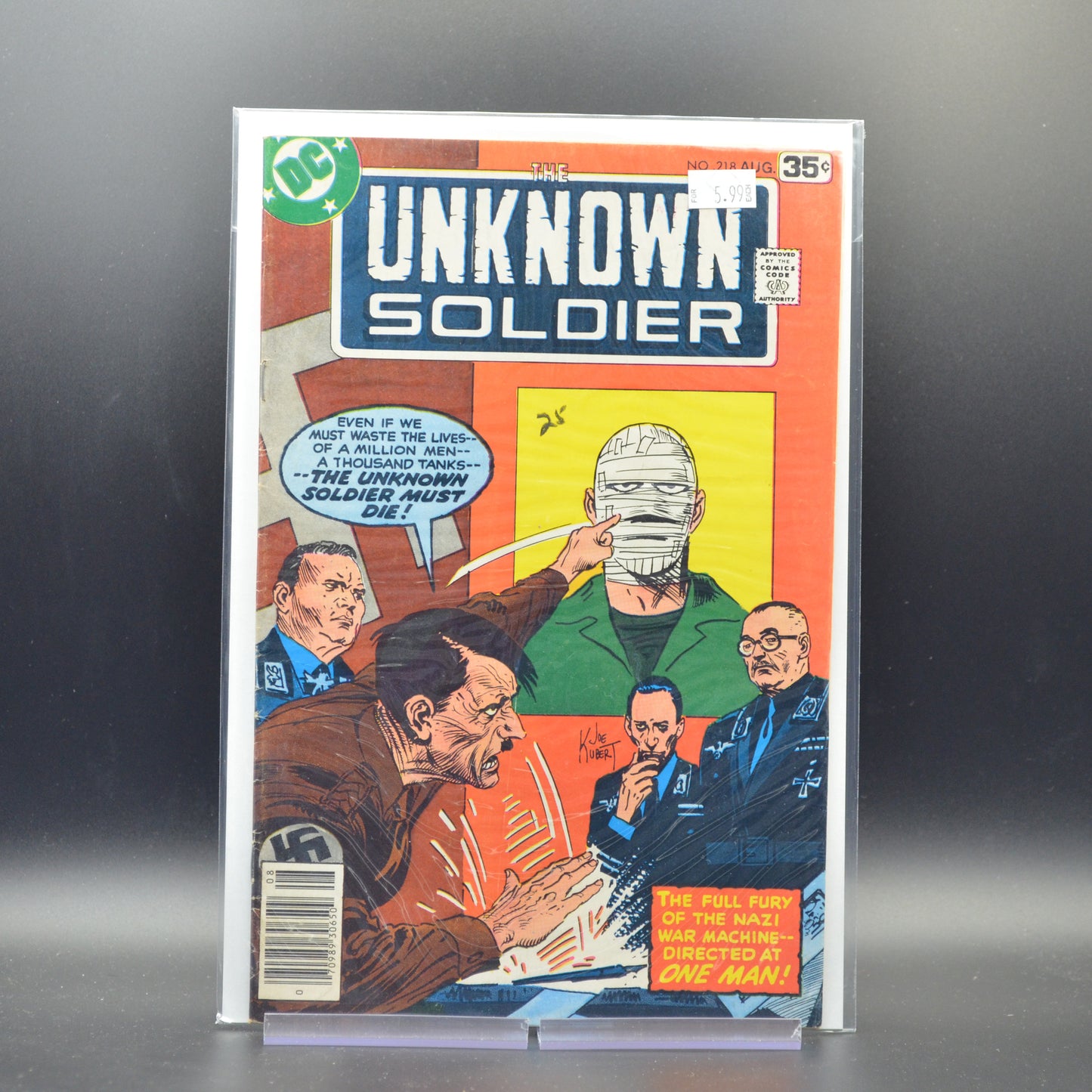 UNKNOWN SOLDIER #218 - 2 Geeks Comics
