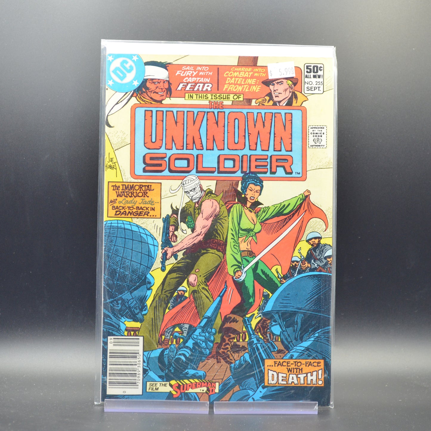 UNKNOWN SOLDIER #255 - 2 Geeks Comics