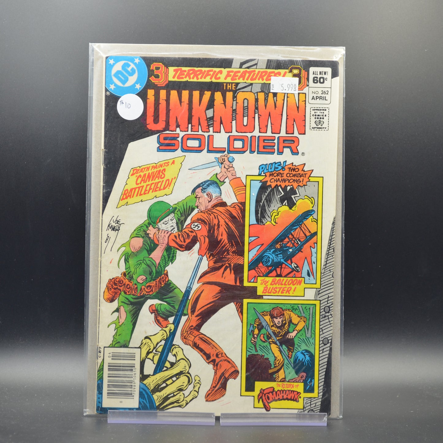 UNKNOWN SOLDIER #262 - 2 Geeks Comics