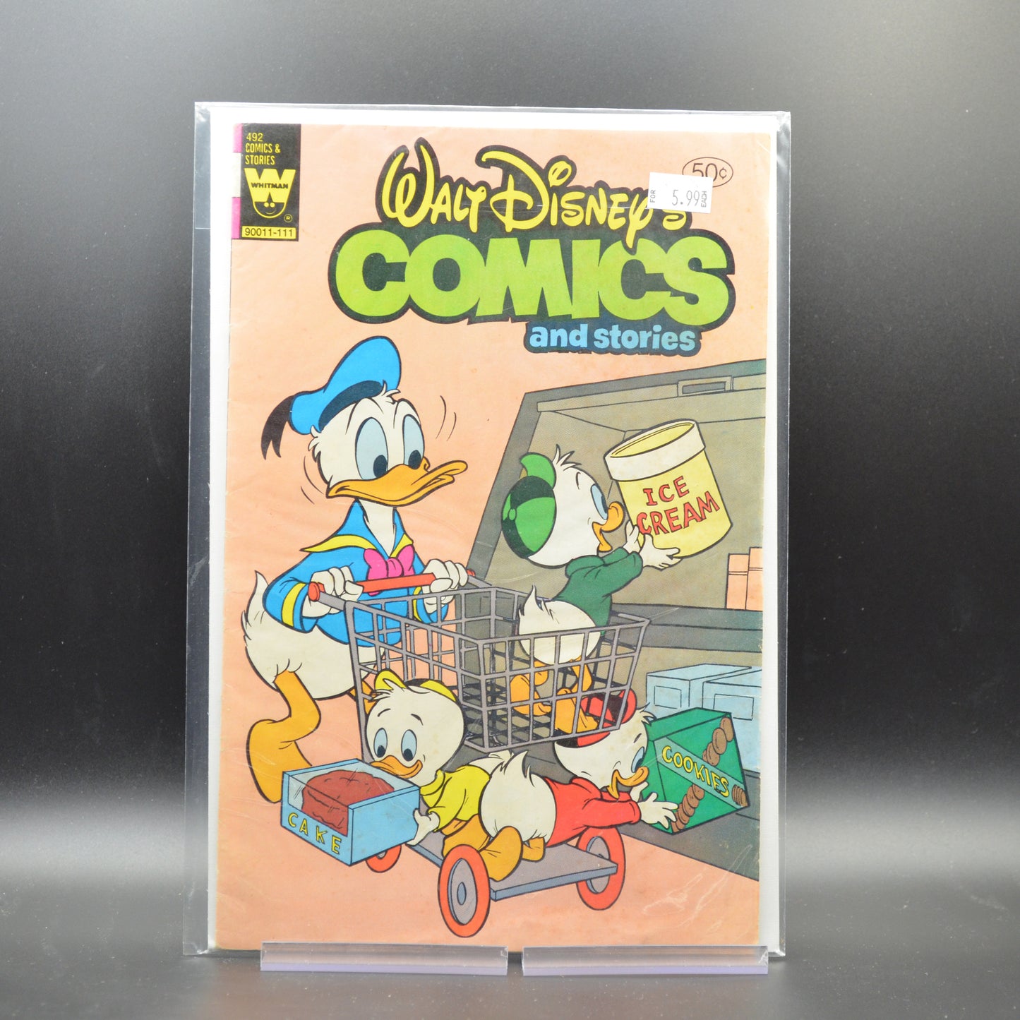 WALT DISNEY'S COMICS AND STORIES #492 - 2 Geeks Comics