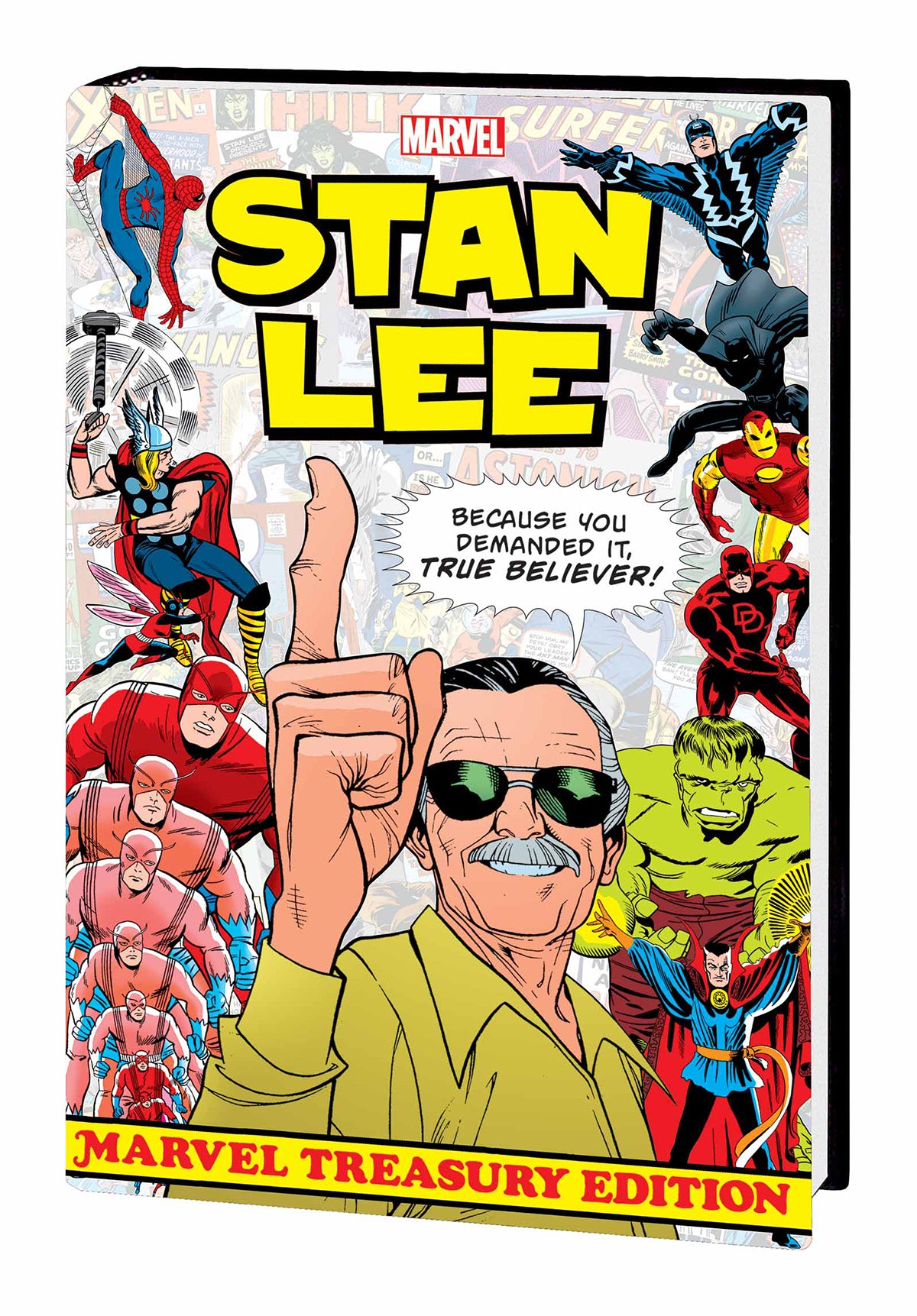 STAN LEE MARVEL TREASURY EDITION SLIPCASE HC - 2 Geeks Comics