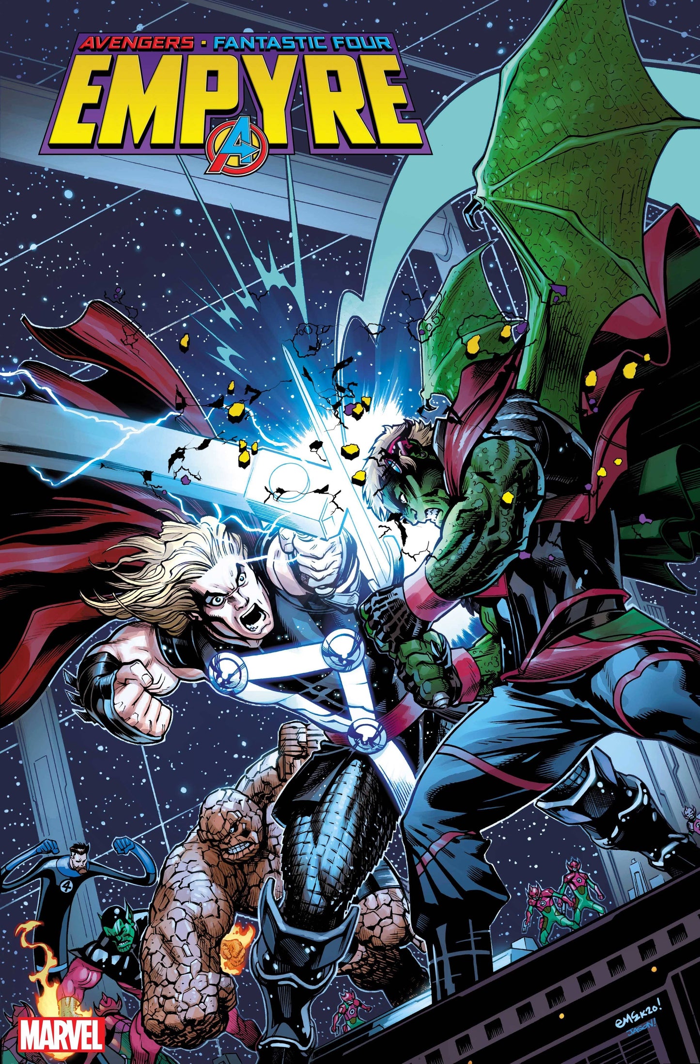 EMPYRE #1 (OF 6) MCGUINNESS LAUNCH VAR - 2 Geeks Comics