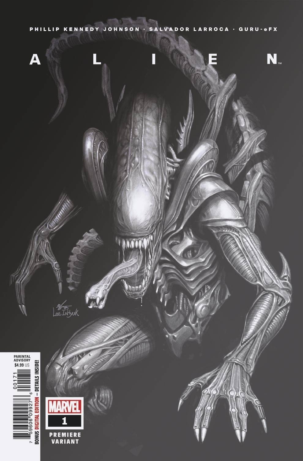 ALIEN #1 INHYUK LEE PREMIERE VAR - 2 Geeks Comics