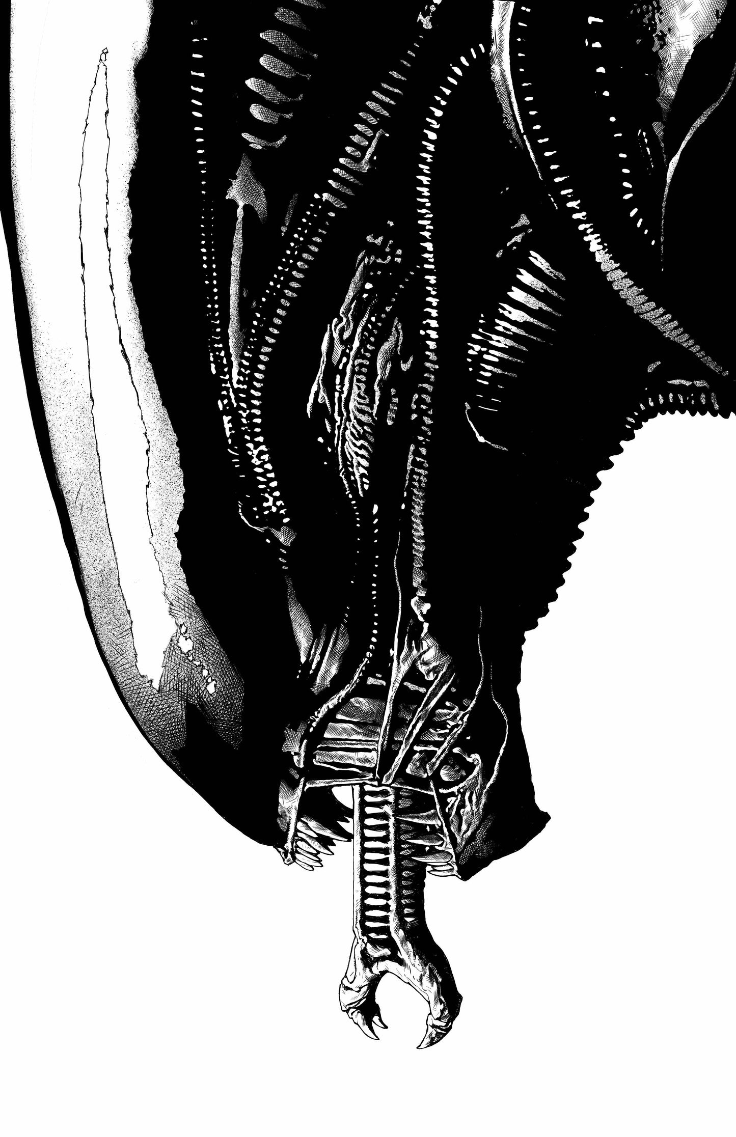 ALIEN #1 PX DCD 40TH CHAREST VIRGIN INKS VAR - 2 Geeks Comics