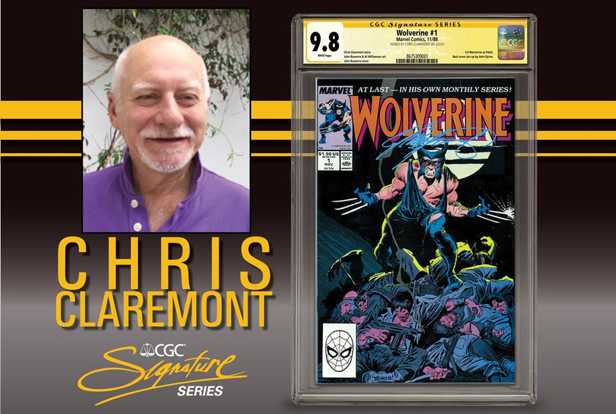 CGC Announces Third Annual Private Signing Event with Acclaimed Comic Book Writer Chris Claremont