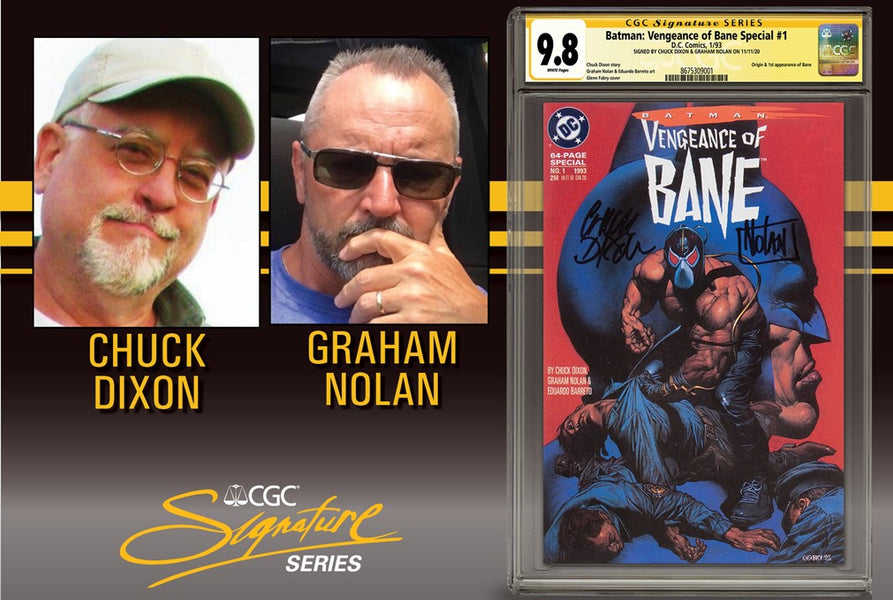 CGC Announces Second In-House Private Signing Event with Creative Duo Chuck Dixon and Graham Nolan