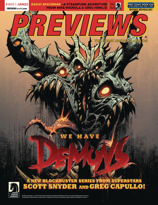 JANUARY 2022 PREVIEWS CATALOG