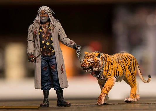 The Walking Dead Ezekiel & Shiva (Bloody) Two-Pack