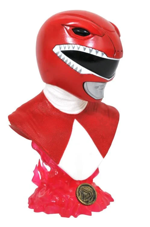 Mighty Morphin Power Rangers Legends in 3D bust 1/2 Red Ranger statue