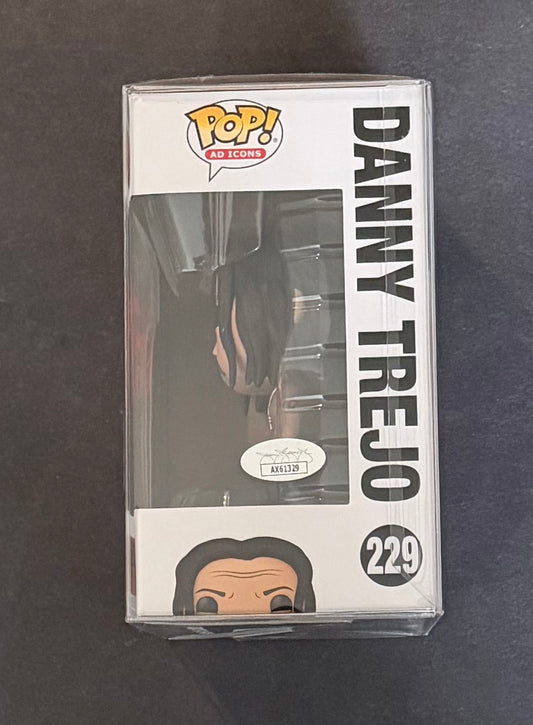 Funko Pop Danny Trejo #229 Signed Autographed JSA COA Ad Icons w/ Protector