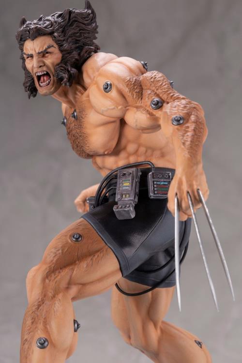 Kotobukiya Marvel X-Men Weapon X Wolverine Fine Art Statue 1/6 Scale Resin