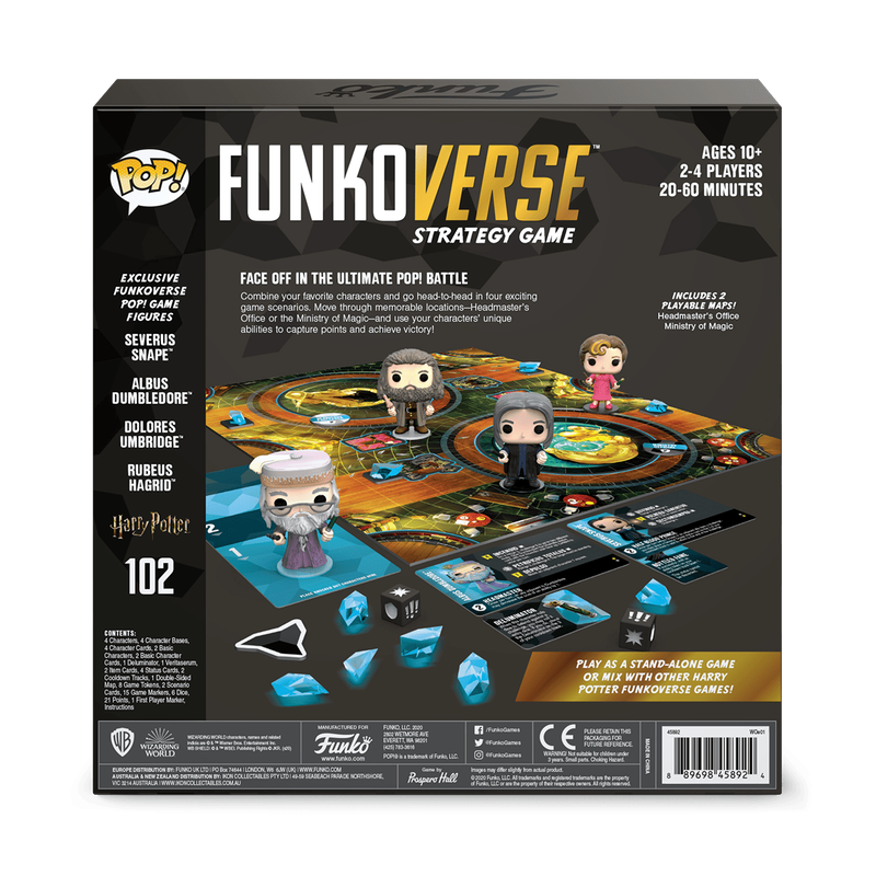 Funkoverse: Harry Potter 102 4-pack Board Game