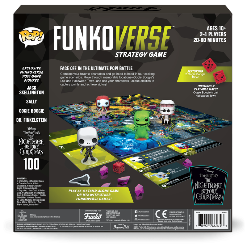 Funkoverse: Disney The Nightmare Before Christmas 100 Game