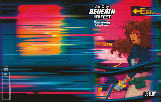 THE CITY BENEATH HER FEET #3 CVR D PAULINA GANUCHEAU VARIANT