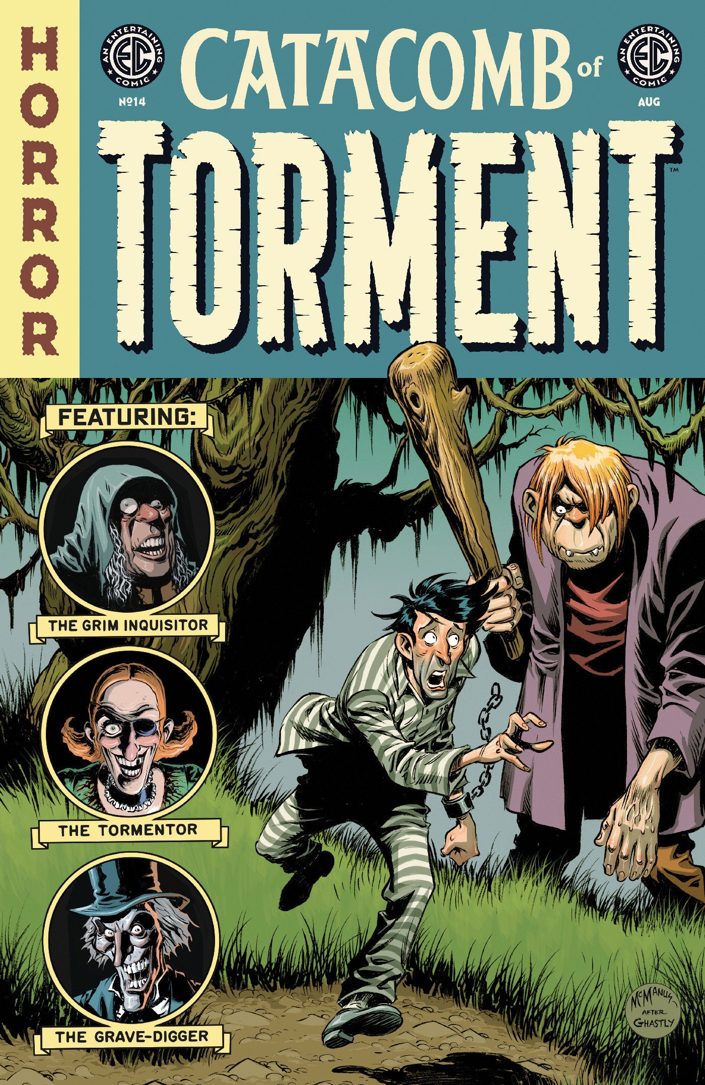 EC CATACOMB OF TORMENT #14 CVR C INC 1:10 SHAWN MCMANUS EC HOMAGE VAR