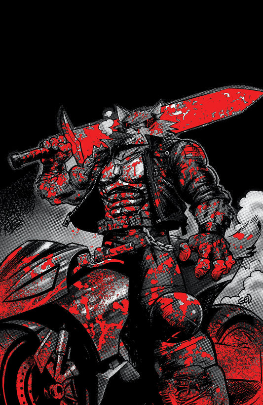 SUPER MONDO MEGA MUTTS #2 CVR H INC 1:50 JUAN GEDEON BLOODY B&W VAR