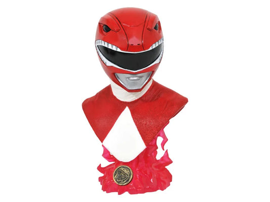 Mighty Morphin Power Rangers Legends in 3D bust 1/2 Red Ranger statue
